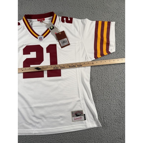Mitchell & Ness Washington Redskins Legacy Jersey‎ Sean Taylor Women's XL White - Picture 10 of 11